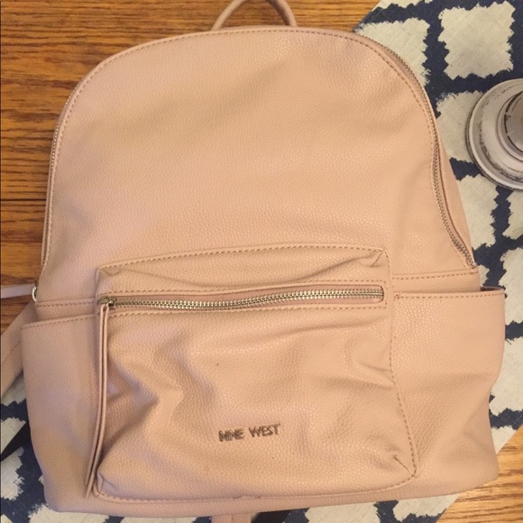 nine west backpack pink